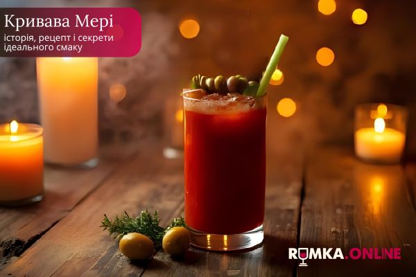 Коктейль Кривава Мері: історія, рецепт і секрети ідеального смаку