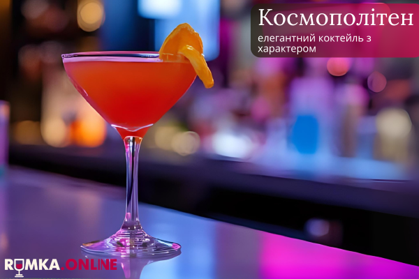 Космополітен: елегантний коктейль з характером