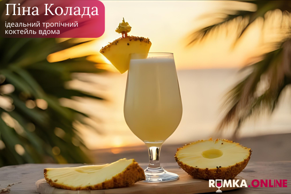 Піна Колада: ідеальний тропічний коктейль вдома