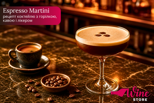 Espresso Martini: рецепт коктейлю з горілкою, кавою і лікером