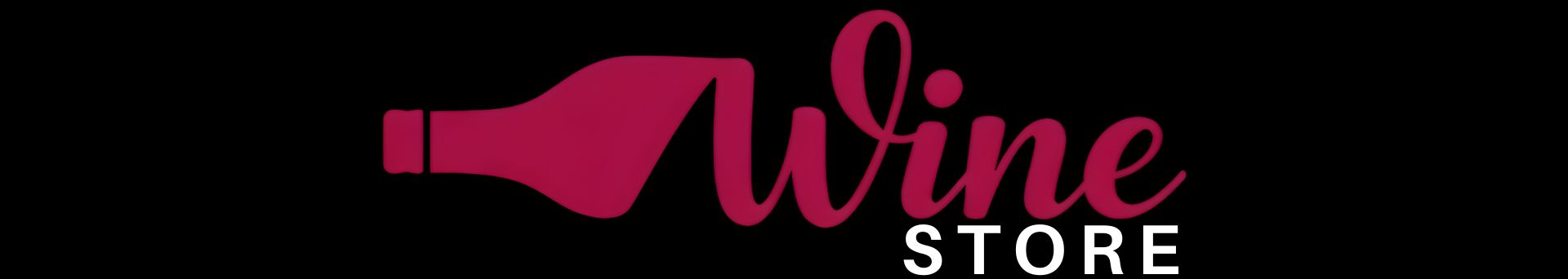 Логотип "WINESTORE"  - алкогольные напитки и продукты питания